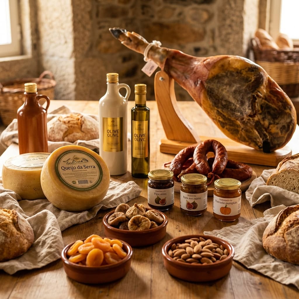 Seleção de produtos tradicionais