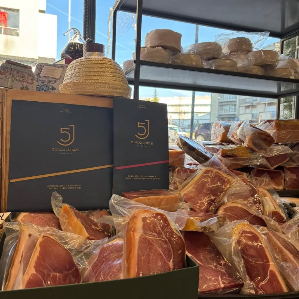 Seleção de presuntos tradicionais